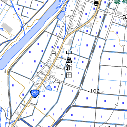 日付川 [8404030288] 信濃川水系 地図 | 国土数値情報河川データセット