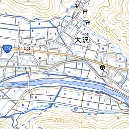 湯之谷村の地図 場所 地図ナビ