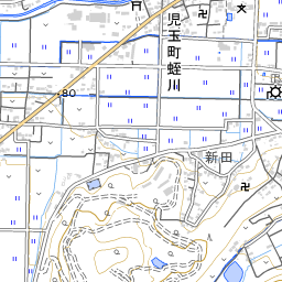 埼玉県本庄市児玉町児玉 [11211054008] | 国勢調査町丁・字等別境界