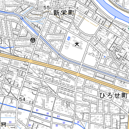 伊勢崎市の地図 場所 地図ナビ