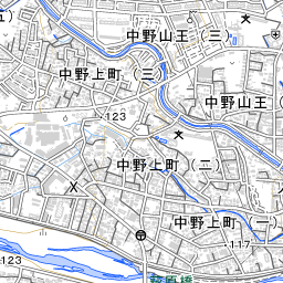 八王子市の地図 場所 地図ナビ