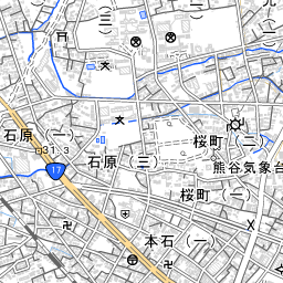 熊谷市の地図 場所 地図ナビ