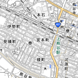 熊谷市の地図 場所 地図ナビ