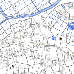 埼玉県坂戸市大字青木 112390050 国勢調査町丁 字等別境界データ