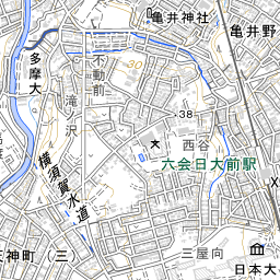 神奈川県藤沢市亀井野 (14205601011) | 国勢調査町丁・字等別境界