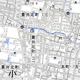 小金井市の地図 場所 地図ナビ