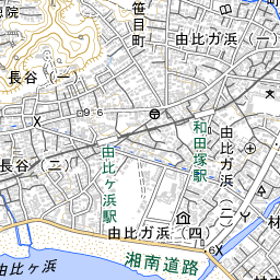 大正時代の鎌倉の地図