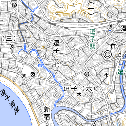 明細地図社　神奈川県逗子市。ゼンリン　地図。詳細地図　電話帳 住宅地図 B4判 逗子市 202504 | ZENRIN Store | ゼンリン公式