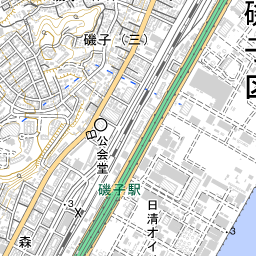 横浜市磯子区（神奈川県）の地図・場所｜地図ナビ