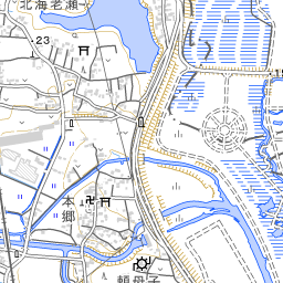 海老瀬川 [8303031057] 利根川水系 地図 | 国土数値情報河川
