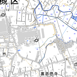 埼玉県さいたま市岩槻区大字裏慈恩寺 国勢調査町丁 字等別境界データセット