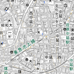 東京府荏原郡馬込村 13b 歴史的行政区域データセットb版