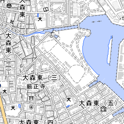 東京府荏原郡大森町 (13B0020009) | 歴史的行政区域データセットβ版