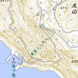 青ヶ島のガイドマップ 青ヶ島のガイドマップ