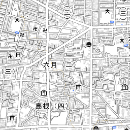 足立区の地図 場所 地図ナビ