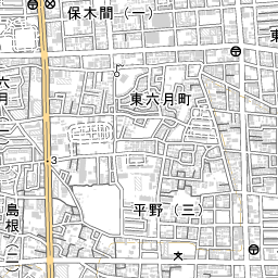 足立区の地図 場所 地図ナビ