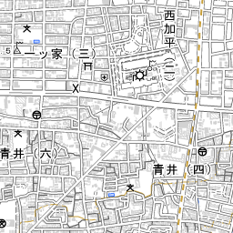 足立区の地図 場所 地図ナビ