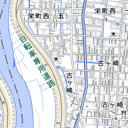 六間川 [8303030313] 利根川水系 地図 | 国土数値情報河川データ