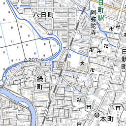 幕末会津若松城下地図