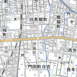 幕末会津若松城下地図