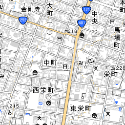 会津若松市の地図 場所 地図ナビ