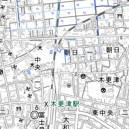 木更津市の地図 場所 地図ナビ