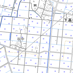 茨城県筑西市羽方 082270800 国勢調査町丁 字等別境界データセット