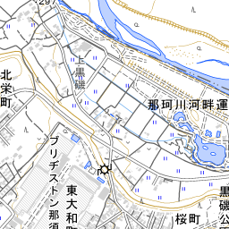 栃木県那須塩原市黒磯 (092130204) | 国勢調査町丁・字等別境界データセット