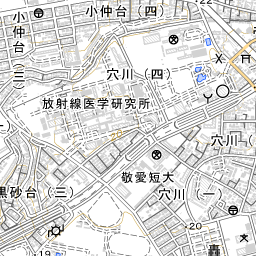 千葉市稲毛区（千葉県）の地図・場所｜地図ナビ