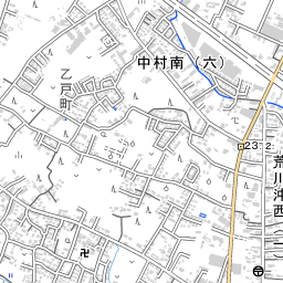 茨城県土浦市中村町一区 (08203065001) | 国勢調査町丁・字等別境界 