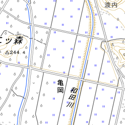 分裂地図 山形県東置賜郡高畠町大字小其塚 ？ 6図綴じ 山形