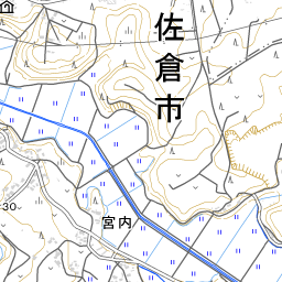 千葉県佐倉市七曲 国勢調査町丁 字等別境界データセット