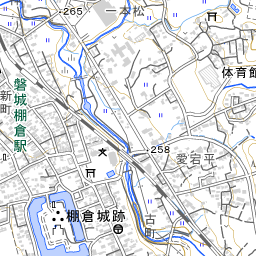 東白川郡棚倉町（福島県）の地図・場所｜地図ナビ
