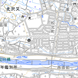 福島県福島市南沢又字南舘 国勢調査町丁 字等別境界データセット