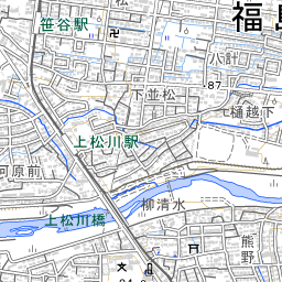 福島県福島市南沢又字南舘 国勢調査町丁 字等別境界データセット