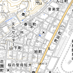 福島市の地図 地図ナビ