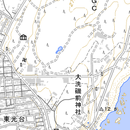 東茨城郡大洗町 茨城県 の地図 場所 地図ナビ