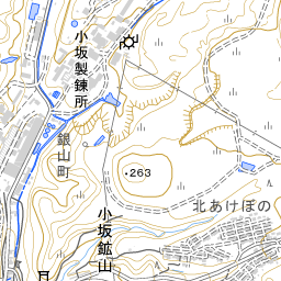 秋田県鹿角郡小坂町上向字上鴇 国勢調査町丁 字等別境界データセット