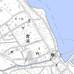 鹿部町の地図 地図ナビ