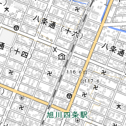 旭川市の地図 場所 地図ナビ