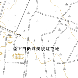 北海道網走郡美幌町字田中自衛隊駐屯地 国勢調査町丁 字等別境界データセット