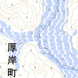 立岩川 藻散布川水系 国土数値情報河川データセット