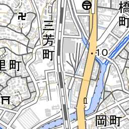 浦上車庫前駅 周辺の地図 地図ナビ