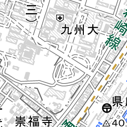 千代県庁口駅 周辺の地図 地図ナビ