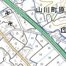 福岡県みやま市山川町甲田 国勢調査町丁 字等別境界データセット