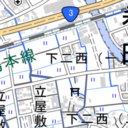 水巻駅 周辺の地図 地図ナビ