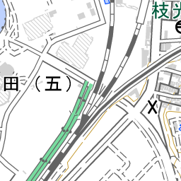 枝光駅 周辺の地図 地図ナビ