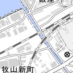 戸畑駅 周辺の地図 地図ナビ