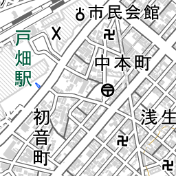 戸畑駅 周辺の地図 地図ナビ