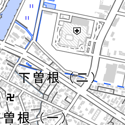 下曽根駅 周辺の地図 地図ナビ